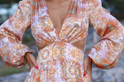 Alma Mini Cut Out Dress
