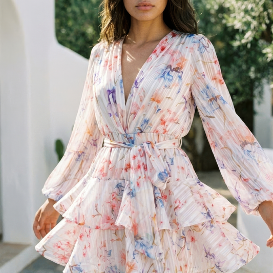 Asya Bedouin Dress - Dreamy Blossom