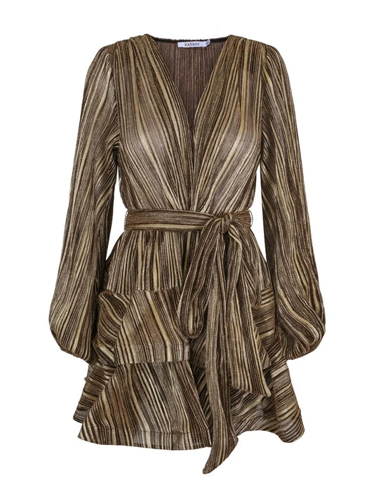 Naia Bedouine Dress - Golden splash