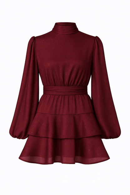 Kelly Minari mini dress - Mulberry