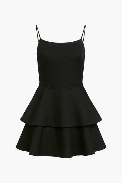 Ivy Mini Dress - Onyx Treasure