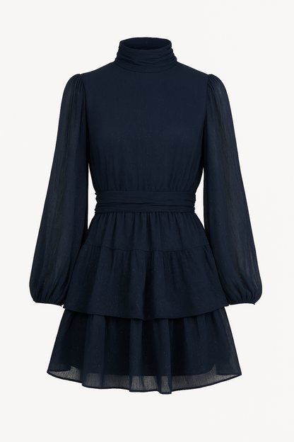 Kelly Minari Dress - Deep Navy