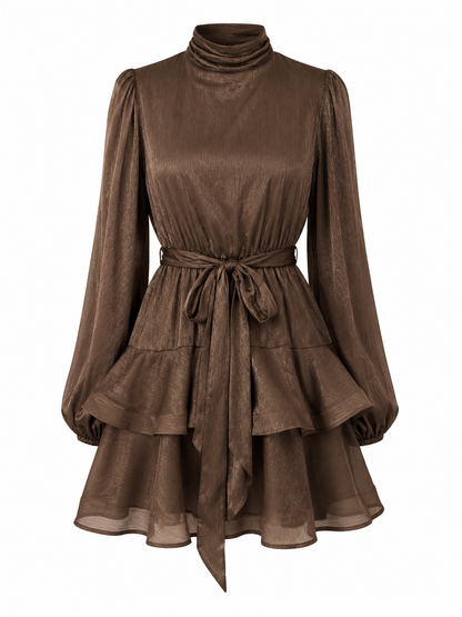 Kelly Minari mini dress - Tawny