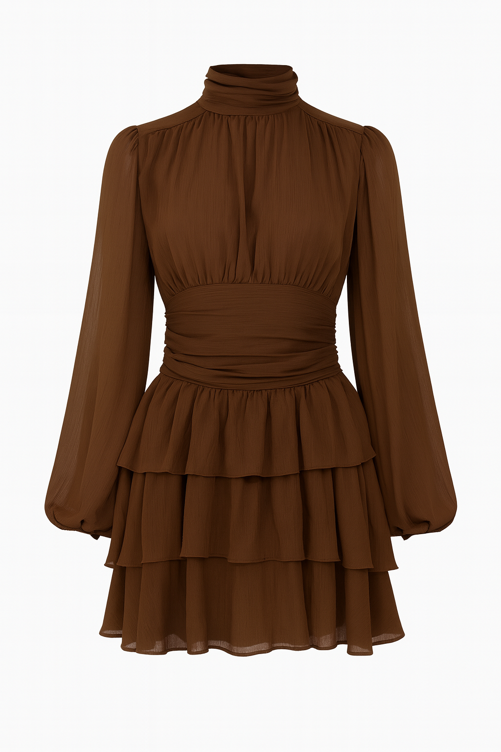 Milla Mini Ruffle Dress - Hazel