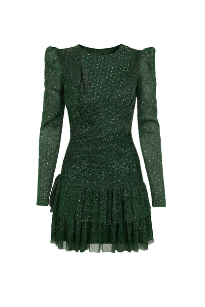 Giselle Mini Dress - Emerald