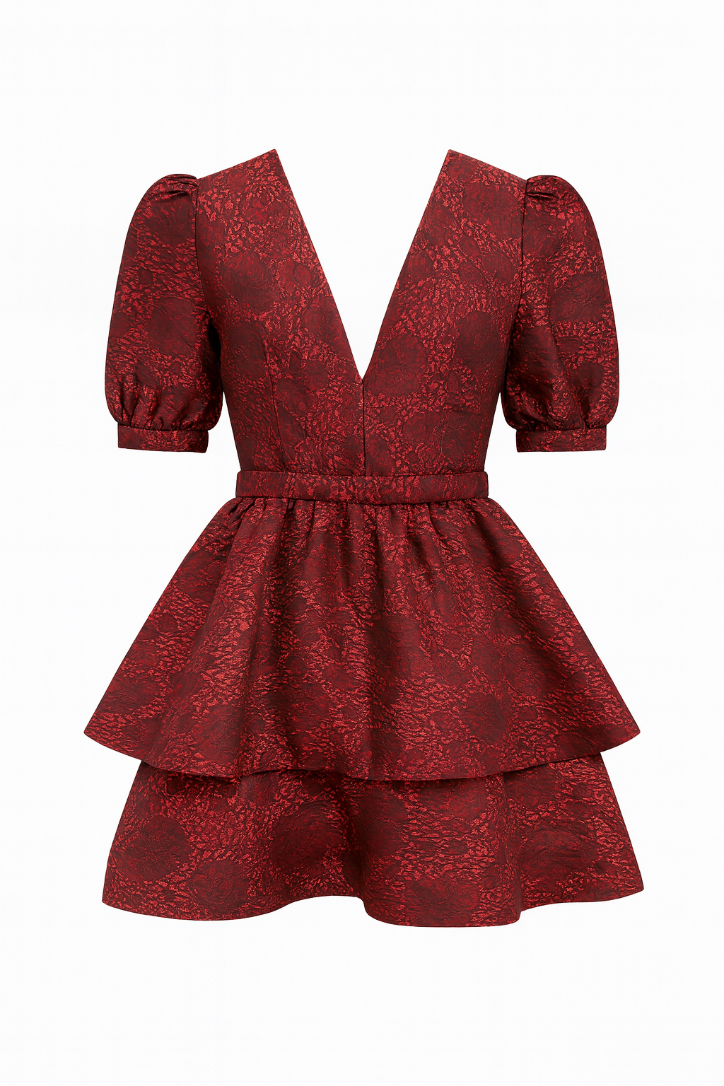 Eliana Mini Maze Dress - Mulberry