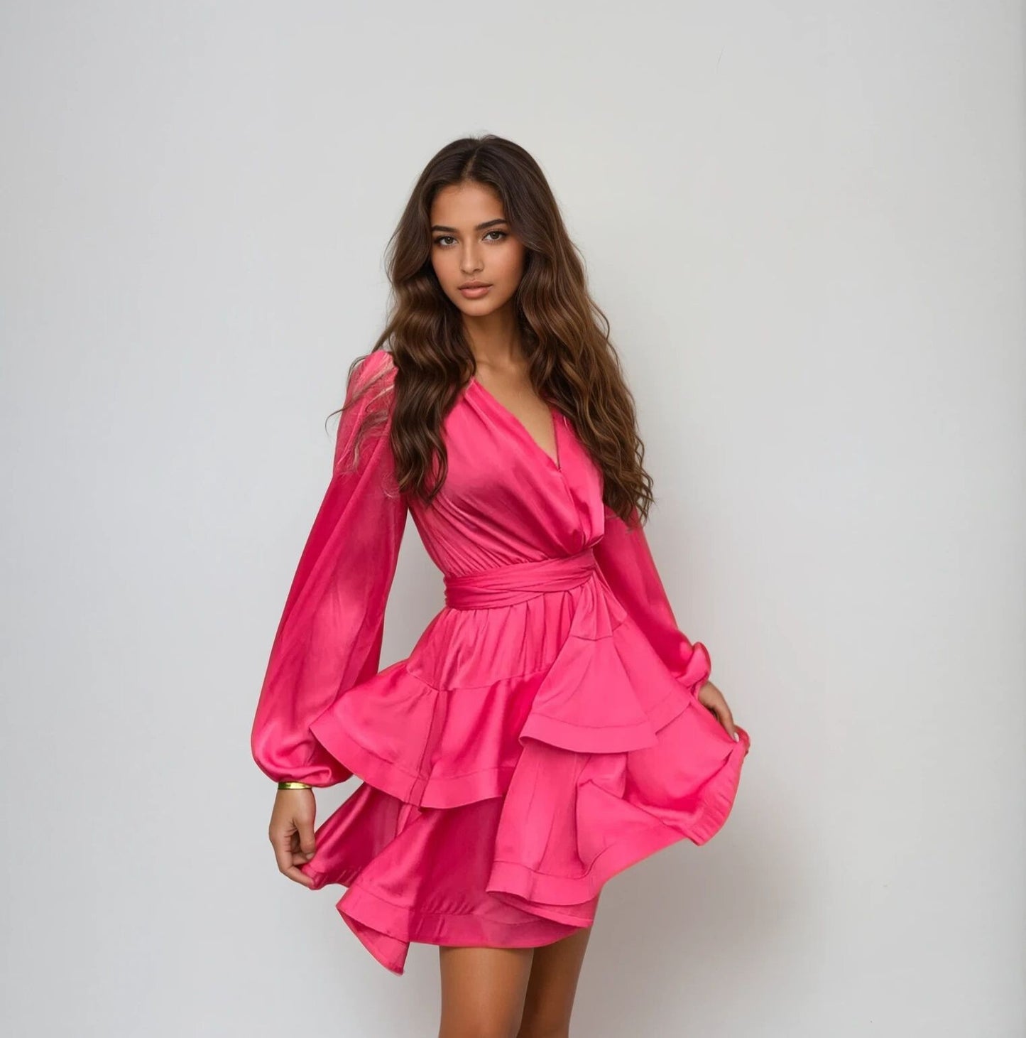 Asya Bedouin Dress - Dreamy Berry