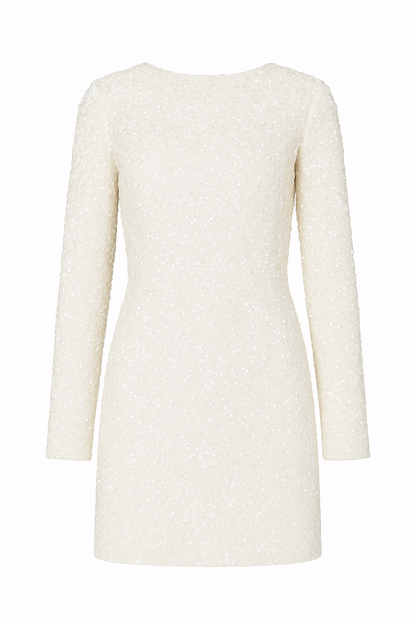 Cayla Esme Mini Dress - Cream Treasure