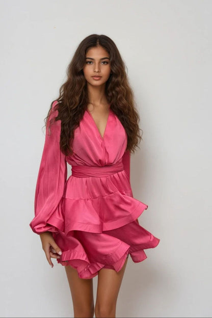 Asya Bedouin Dress - Dreamy Berry