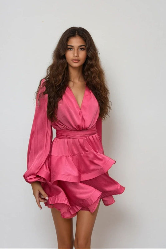 Asya Bedouin Dress - Dreamy Berry