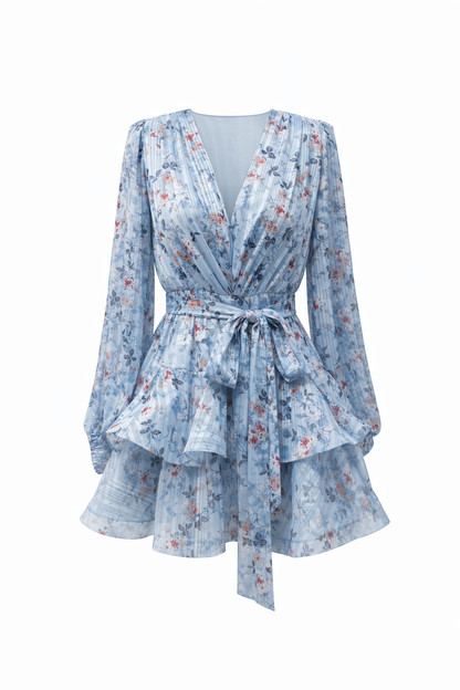 Asya Bedouin Dress - Sea Bloom