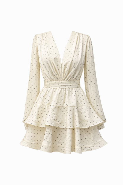 Asya Bedouin Dress - Snow Drop