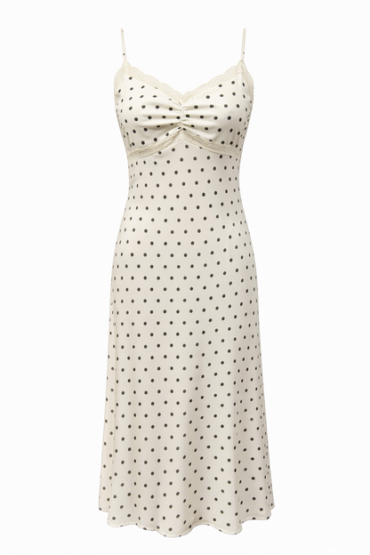 Alena Tulum Midi Dress - Snow Drop