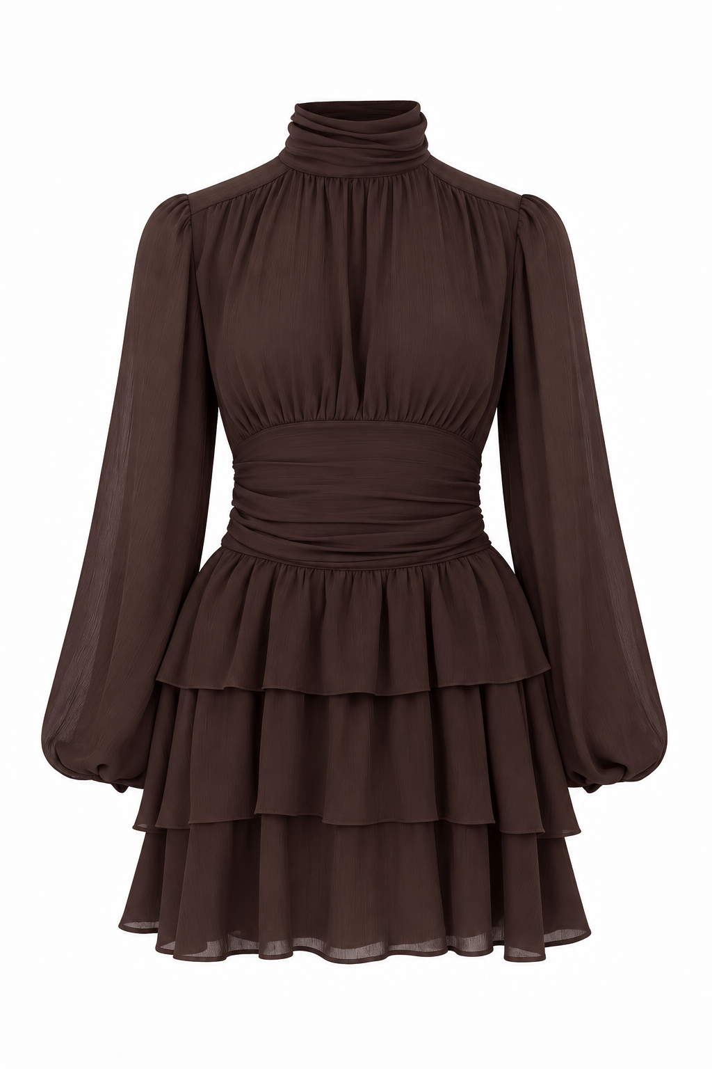Milla Mini Ruffle Dress - Hazel
