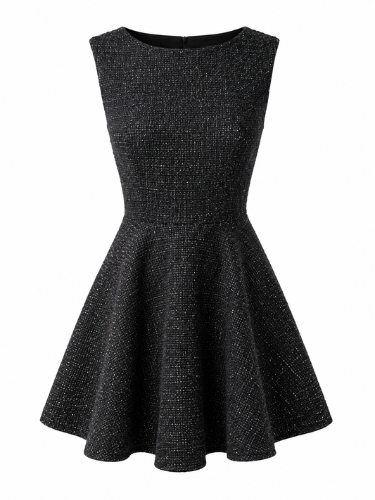Kayani Daphne Texture Mini Dress