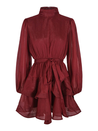 Kelly Minari Dress - Mulberry