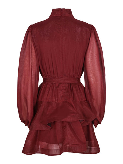 Kelly Minari Dress - Mulberry