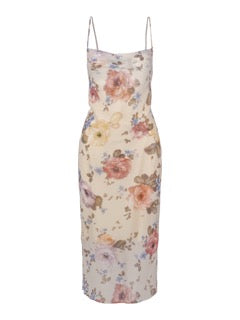 Noelle Tulum Midi Dress - Blooming Roseate