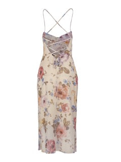 Noelle Tulum Midi Dress - Blooming Roseate