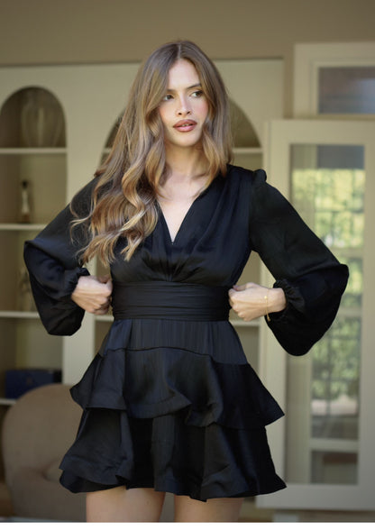 Asya Dress Regal Onyx