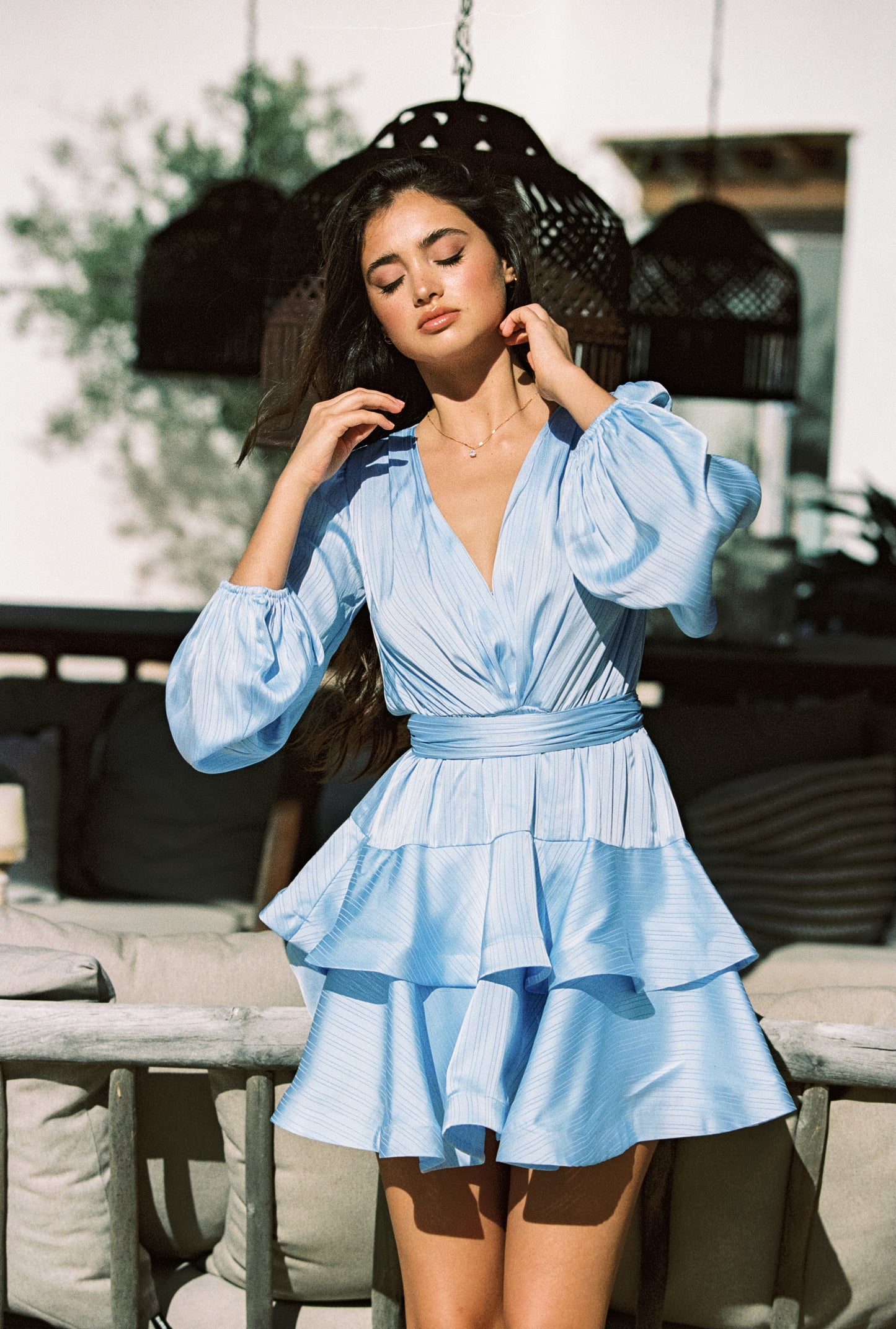 Asya Bedouin Dress - Aromatic Indigo