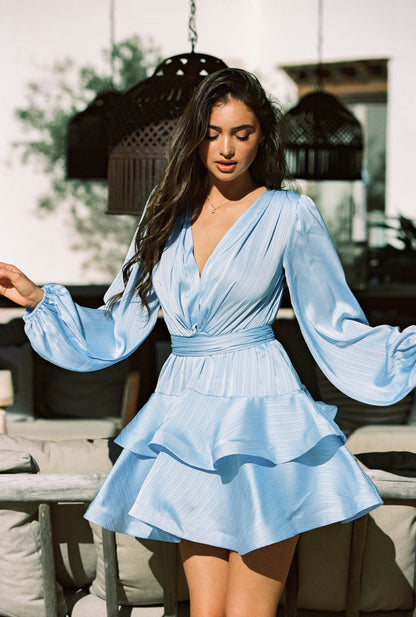 Asya Bedouin Dress - Aromatic Indigo