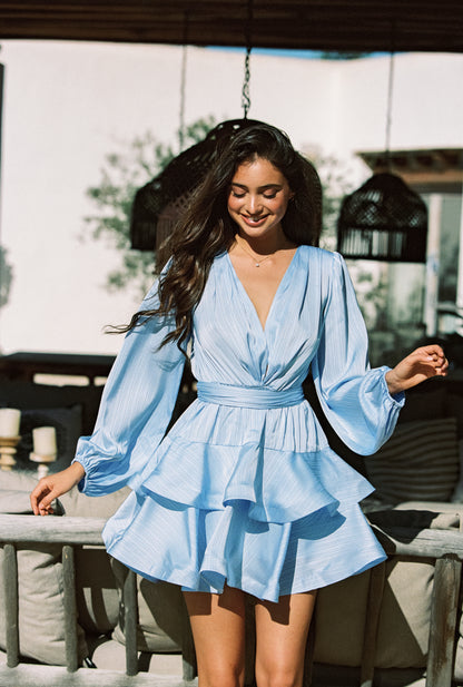 Asya Bedouin Dress - Aromatic Indigo