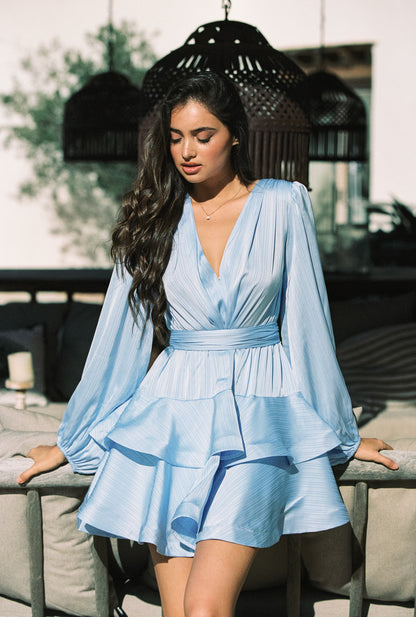 Asya Bedouin Dress - Aromatic Indigo