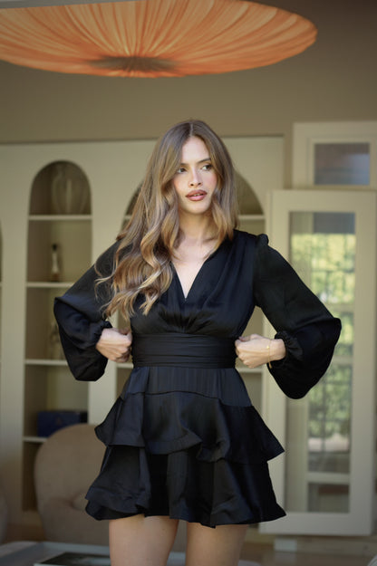 Asya Dress Regal Onyx