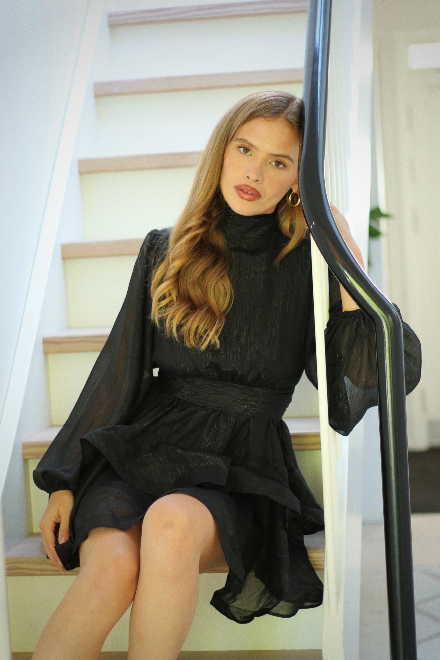Kelly Minari mini dress - Onyx