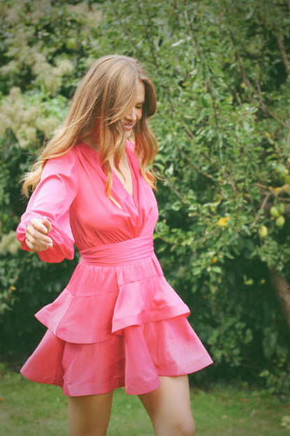 Asya Bedouin Dress - Dreamy Berry