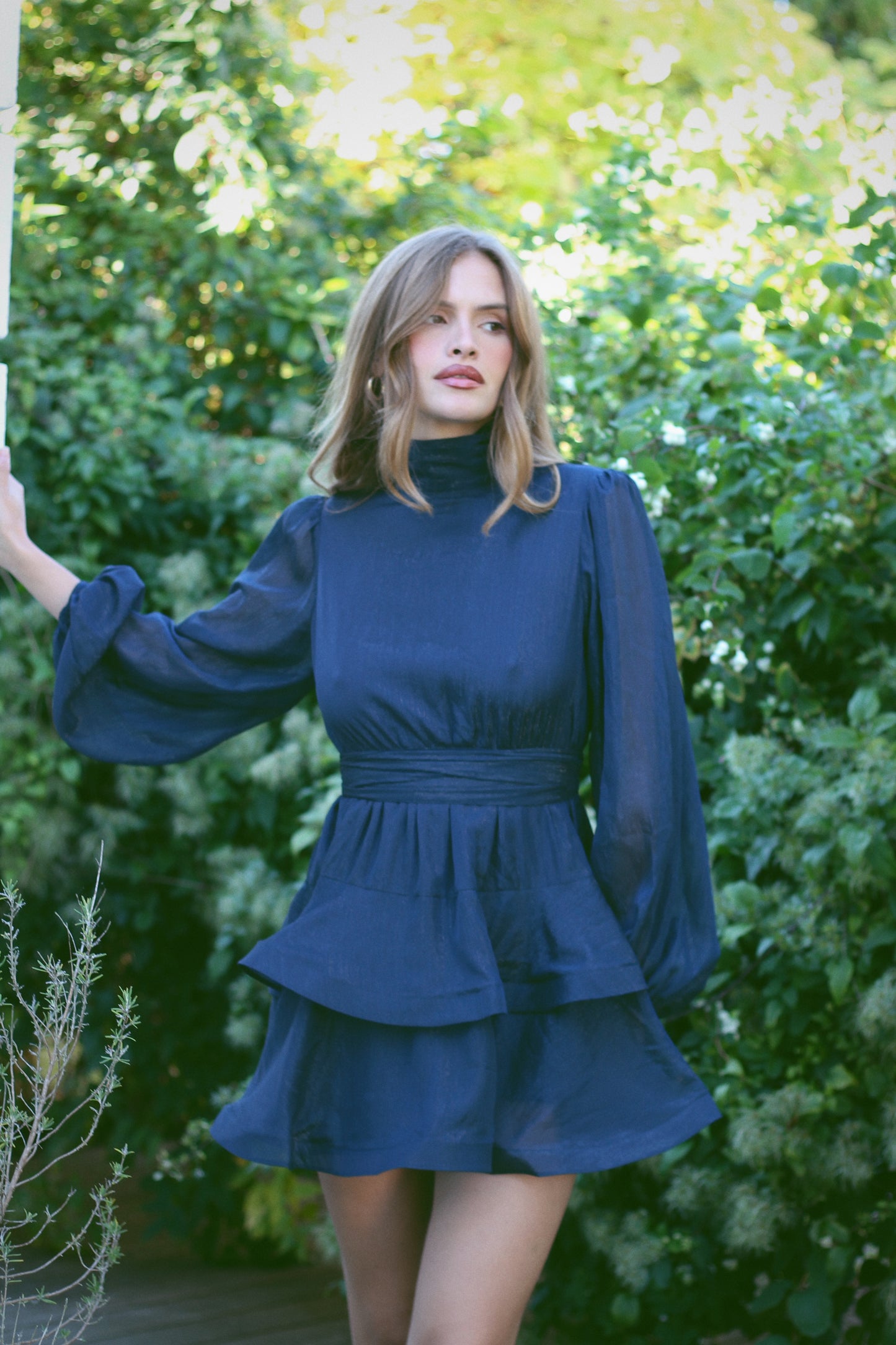 Kelly Minari Dress - Deep Navy