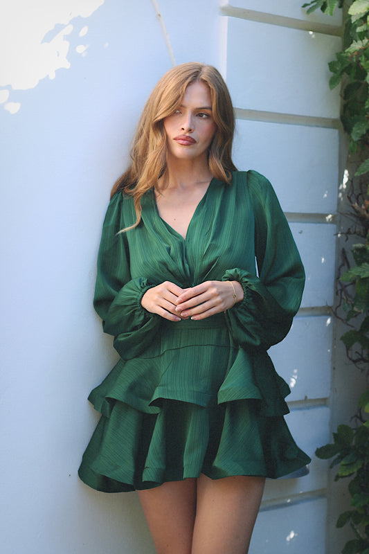 Asya Bedouin Dress - Smaragd