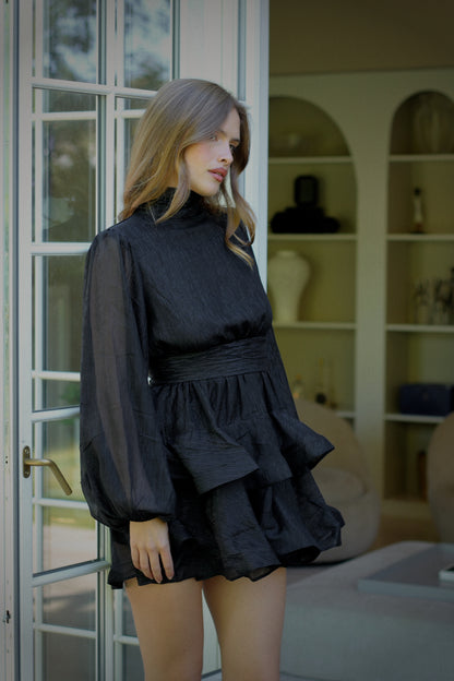 Kelly Minari mini dress - Onyx