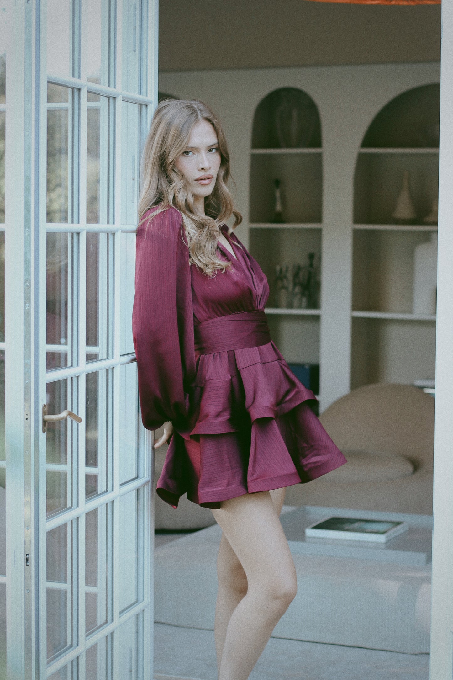 Asya Bedouin Dress - Mulberry