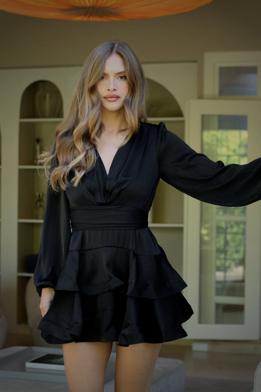 Asya Dress Regal Onyx