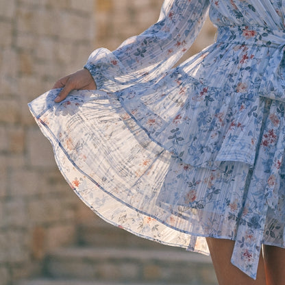 Asya Bedouin Dress - Sea Bloom