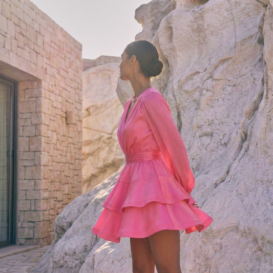 Asya Bedouin Dress - Dreamy Berry