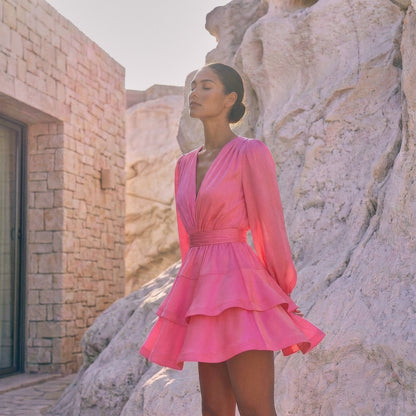 Asya Bedouin Dress - Dreamy Berry