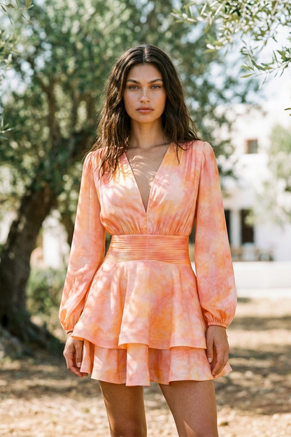 Amira Bedouine Dress - Bloomy Splash