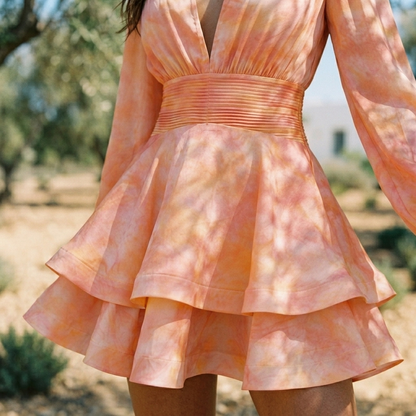 Amira Bedouine Dress - Bloomy Splash