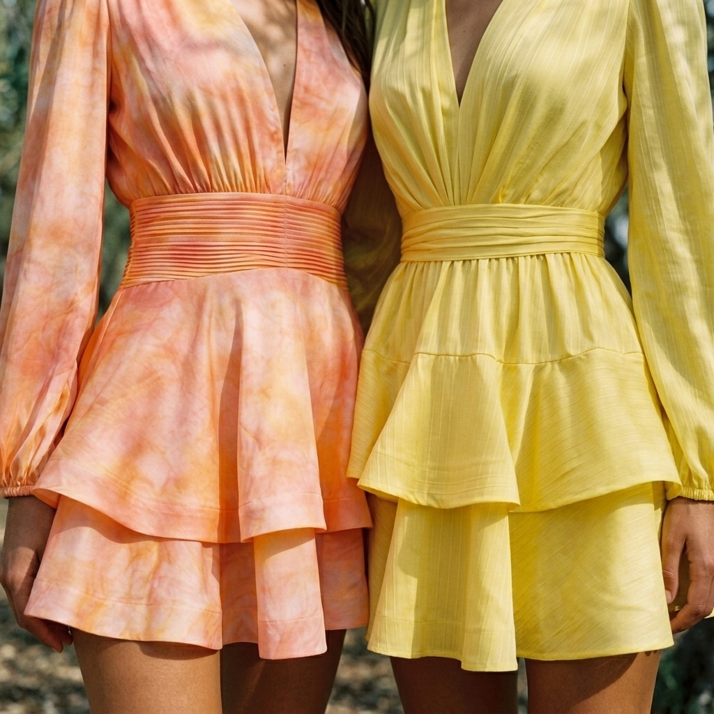 Asya Bedouin Dress - Amber Lemony