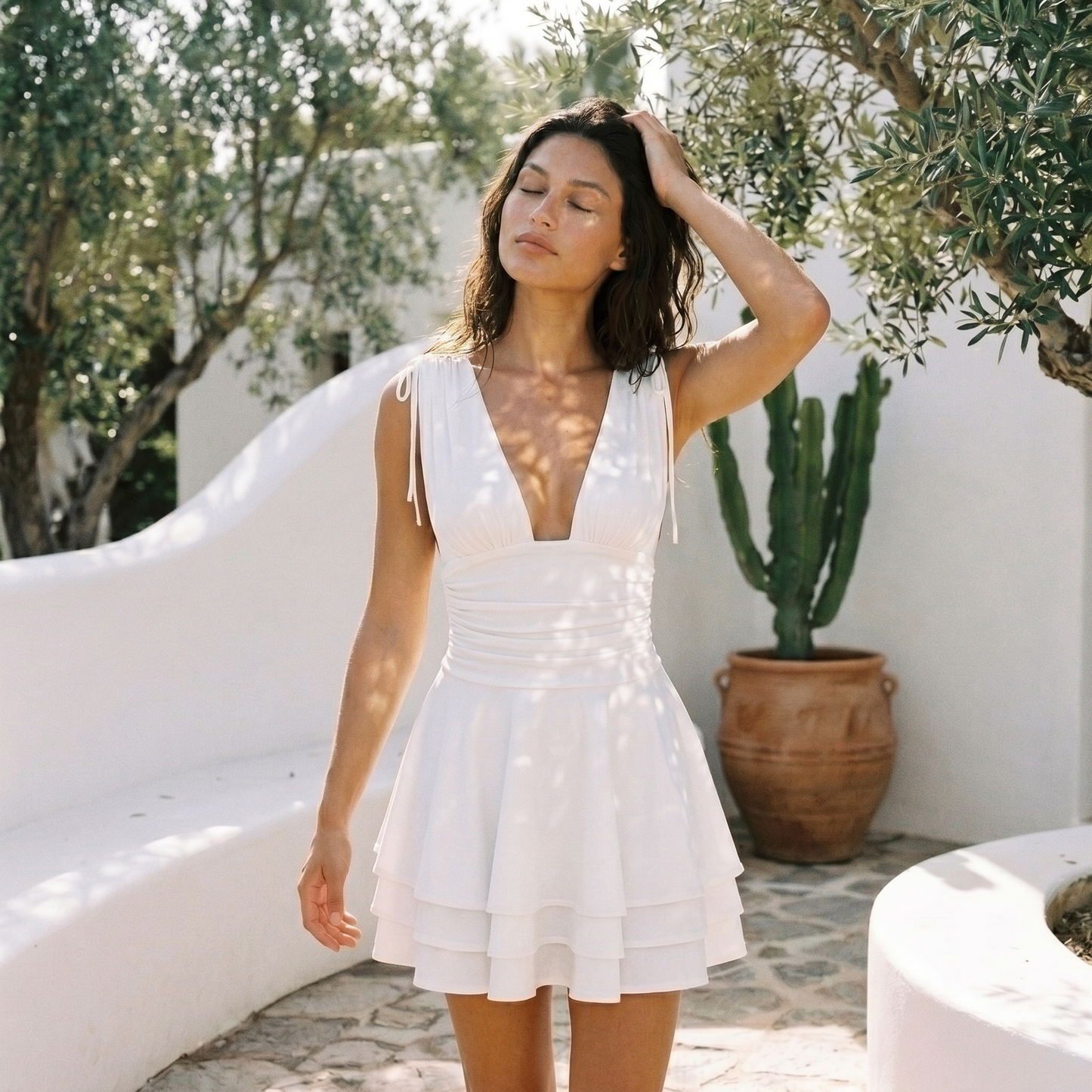 Millie Drape Mini Dress
