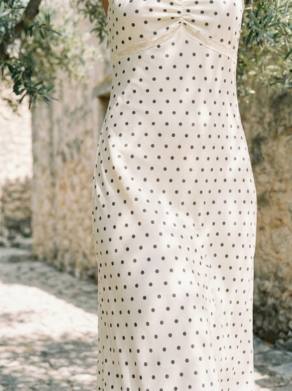 Alena Tulum Midi Dress - Snow Drop