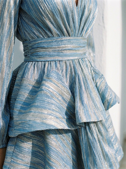 Naia Bedouine Dress - Grain Sea Splash