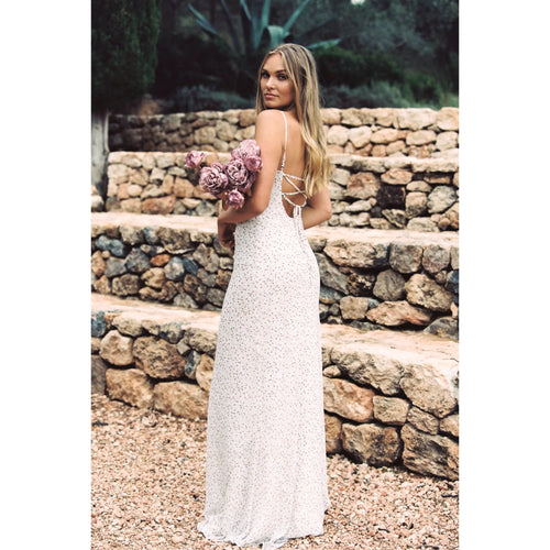 Milea Tulum Midi Dress – Aromatic Blossom